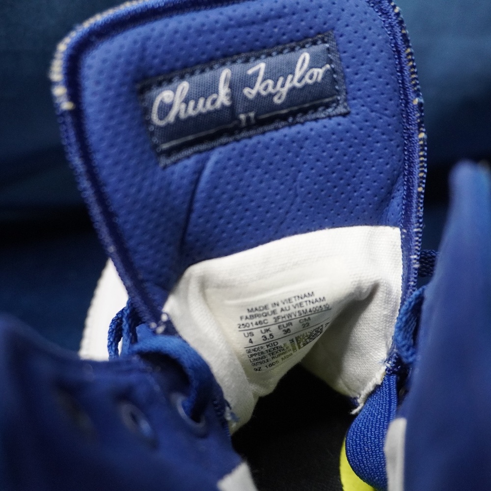 NWOB Converse Chuck Taylor 2 Hi Top Sodalite Blue - Picture 5 of 5